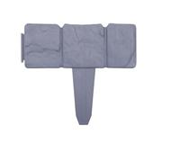 Bordures de Jardin Idées de clôtures Jardin, 5/10 pièces Bordures en Plastique for pelouse(10pcs)