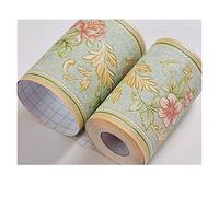Bordures de papier peint auto-adhérent, Frise de papier peint autocollante décorative en PVC imperméable 10 cm x 100 cm(11002)