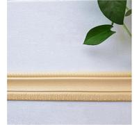 Bordures de papier peint autocollantes, Autocollants muraux for bordures de plinthes, cadres de porte, bordures, taille, mur, 2 m de long, 8 cm, bandes décoratives, bordures autocollantes(Beige)