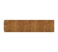 Bordures de pelouse 10 pcs 25x103 cm acier corten flexible