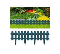 25x Bordures de Pelouse Anthracite 10 m PP Gazon Parterre Extérieur vidaXL