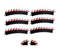 Bordures de Trottoir Extérieur Pour Curve Rayon 30 Degrés (6) + Embouts (2) Slot