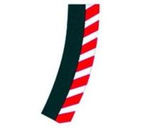 Bordures Ext. Vir. Relevé 2/30° Echelle 1/24 1/32 Carrera - Rail et Accessoire pour Circuit Gris G