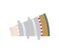 Bordures Extérieures Courbe Radius 2 22.5° (X4 Pièces) - Scalextric C8239-Scalextric
