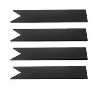 Bordures extérieures - Lot de 4 bordures extérieures, poteaux métalliques pour barrières de jardin | Clous de fixation pour bordure de pelouse, bordure de jardinage de 6 pouces