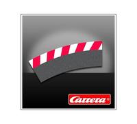 Bordures Extérieures Pour Virage Relevé 1/30°-Carrera