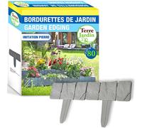 Bordures De Jardin Imitation Pierre - Lot De 80