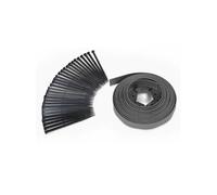 Bordurette De Jardin Flexible 10 M Gris Anthracite Hauteur 5 Cm + 30 Piquets Gris