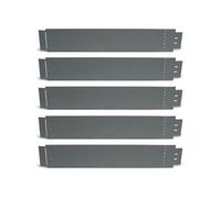 Bordurette de jardin x5 acier gris anthracite flexible L. 5 x H. 0.12 M