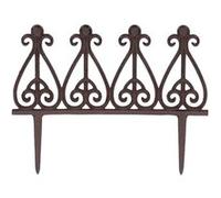 Esschert design - bordure de jardin grand modèle en fonte