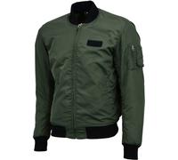 Bores Bomber Veste textile, noir-vert, taille 6XL pour homme