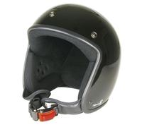 Bores Casque Bogo 3 Jet Black brillant sans contrôle ECE 22.05, ne correspond pas au StVO-3XL