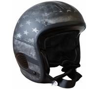 Bores Gensler Kult Casque Jet, noir-blanc-argent, taille 2XS S pour homme