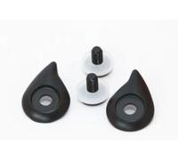 Bores Gensler SRM Slight/Gear Rim Kit de fixation du casque, noir pour homme