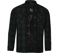 Bores Lumberjack Premium Chemise moto, noir-vert, taille 5XL