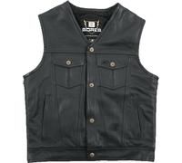 Bores Sunride 6 Veste en cuir, noir, Taille 4XL