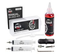 Borgen Kit de Purge Convient pour TEKTRO-TRP Freins à Disque hydrauliques I Kit d'entretien des Freins de vélo I Kit de Purge avec Instructions détaillées pour Une Purge Parfaite du Frein