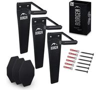 Borgen Vélo Support Mural Verikal 32 KG Capacité de Charge 3-er pour MTB, Course