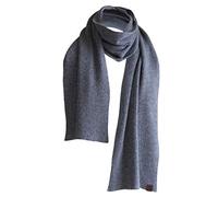 Borges & Scott Écharpe entièrement en cachemire - 100% Cachemire - Fabriqué au Népal - Gris Clair