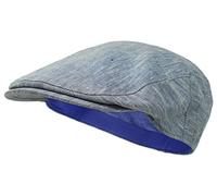 Borges & Scott Sammy - Casquette en Lin Irlandais - Denim 56cm