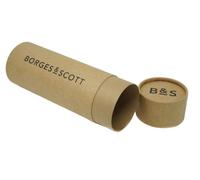 Borges & Scott Tube de Rangement en Carton pour Chapeau Panama Naturel