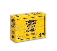 BORGOS Jeu de société Bunker - Qui peut convaincre être sauvé - Jeu de société sans compromis - Jeu de fête - Pour 4 à 16 joueurs - À partir de 18 ans