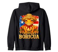 Boricua Coqui Frog Taino Drapeau Porto Rico pour Enfants Sweat à Capuche