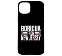 Boricua du New Jersey Drapeau portoricain Pride Newark Coque pour iPhone 15 Plus