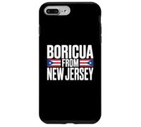 Boricua du New Jersey Drapeau portoricain Pride Newark Coque pour iPhone 7 Plus/8 Plus