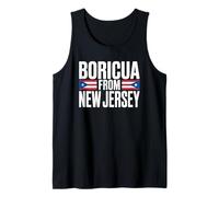 Boricua du New Jersey Drapeau portoricain Pride Newark Débardeur