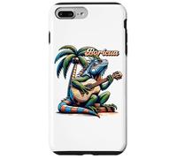 Boricua Iguane Porto Rico Jouant de la Guitare sous Un Palmier Coque pour iPhone 7 Plus/8 Plus