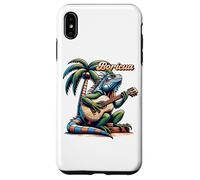Boricua Iguane Porto Rico Jouant de la Guitare sous Un Palmier Coque pour iPhone XS Max