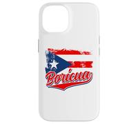 Boricua Puerto Rico Pride Taino Drapeau portoricain Coque pour iPhone 14