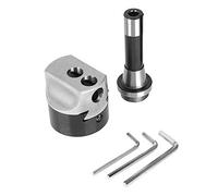 Boring Head Adjustable 3 / 4in | Standard - F1 Shank for Wood & Metalworking Lathes | 0.01mm Accurate Fine Adjustment | Bores Holes 12-225mm