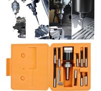 Boring Head Set, jeu d'outils 9 pièces, micro-réglage de précision