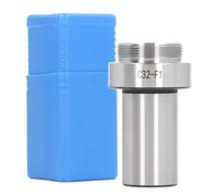 Boring Head Shank C32 | 1 1/2 18UNF Thread for Quick Installation | 0.005mm Accuracy Boring Tool for Inner Hole Machining/Boring End Faces | High Carbon Steel Construction