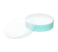 BorinGlass Verre de Montre avec Un Diamètre Extérieur de 70 Mm, Plat En Verre Borosilicaté Et Couvercle de Bécher pour Expériences de Laboratoire