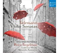 BORIS BEGELMAN - TELEMANN: VIOLIN SONATAS CD NEUF