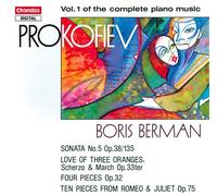 Boris Berman - Piano Music 1 [New CD]