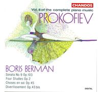 Boris Berman - Piano Music 8 [New CD]