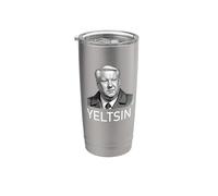 Boris Eltsine Leader de la Russie soviétique Gobelet isotherme en acier inoxydable double paroi