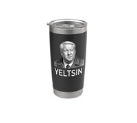 Boris Eltsine Leader de la Russie soviétique Gobelet isotherme en acier inoxydable double paroi