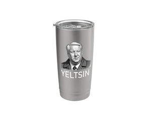 Boris Eltsine Leader de la Russie soviétique Gobelet isotherme en acier inoxydable double paroi