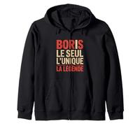Boris Homme Humour Idée Cadeau Humoristique Drôle Sweat à Capuche