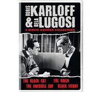 Boris Karloff & Bela Lugosi : Collection 4 films d'horreur – Karloff & Lugosi – DVD