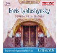 Boris Lyatoshynsky: Symphony No. 3/Grazhyna by Boris Lyatoshynsky [SACD] NEUF
