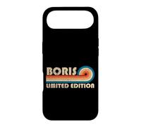 Boris Retro 70s 80s Sunset Stripe Coque pour iPhone Air
