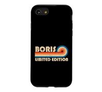 Boris Retro 70s 80s Sunset Stripe Coque pour iPhone SE (2020) / 7/8