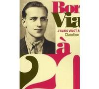 Boris Vian à 20 ans Claudine Plas (Auteur)