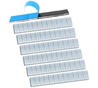 BORISCA 7 Bandes Masse Equilibrage Jante Tole 5g ×12, Plomb équilibrage Adhésif Masse Equilibrage Jante Alu, Bande de Poids d'équilibre Roue 420g Pour équilibreur de Pneu